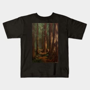 Verdant Canopy Serenity" Kids T-Shirt